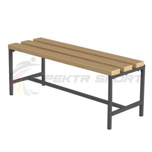 Купить Скамейка для раздевалок без спинки (цельная) 1000 мм в Мантурове 
